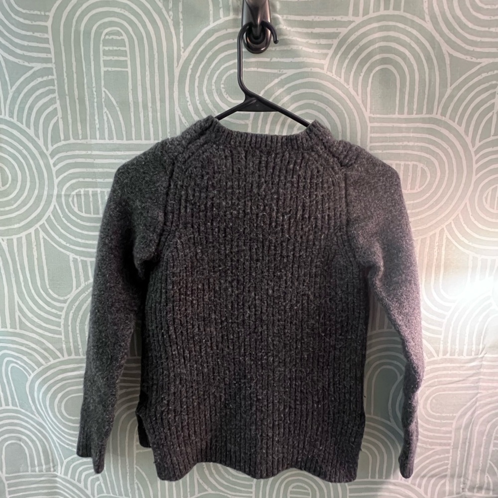 J.Crew 100% Wool Ribbed Sweater – Kids - Picture 3 of 5